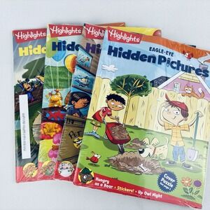 Highlights Magazines - Eagle Eye Hidden Pictures - 2018 - Sealed - Lot Of 8